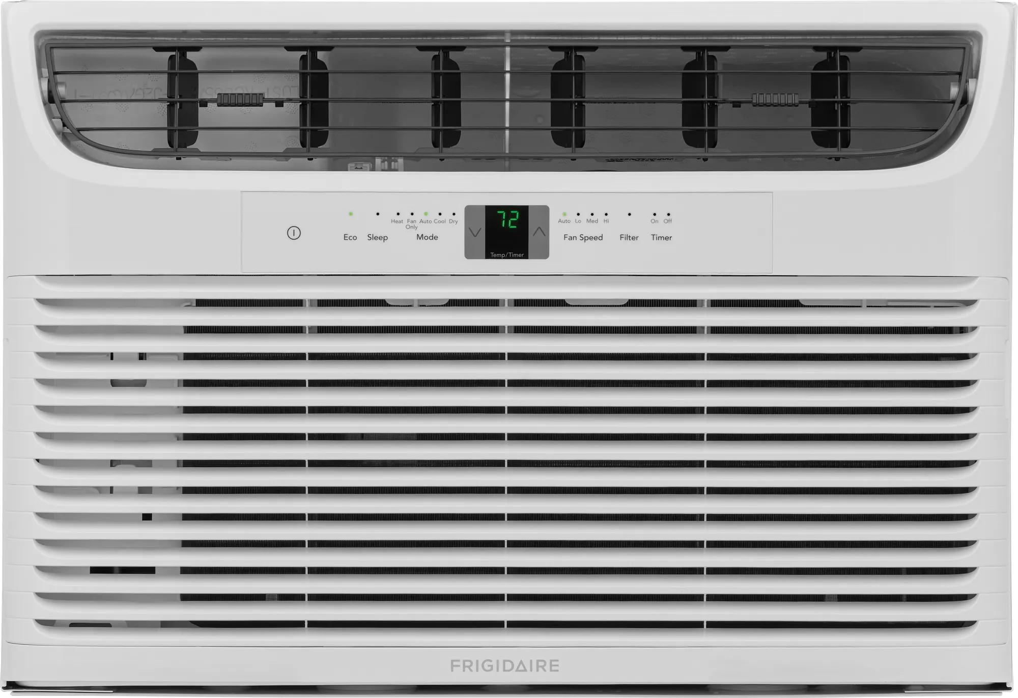 11,000 BTU Window Air Conditioner with Supplemental Heat and Slide Out Chassis