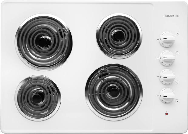 30" Electric Cooktop White-FFEC3005LW
