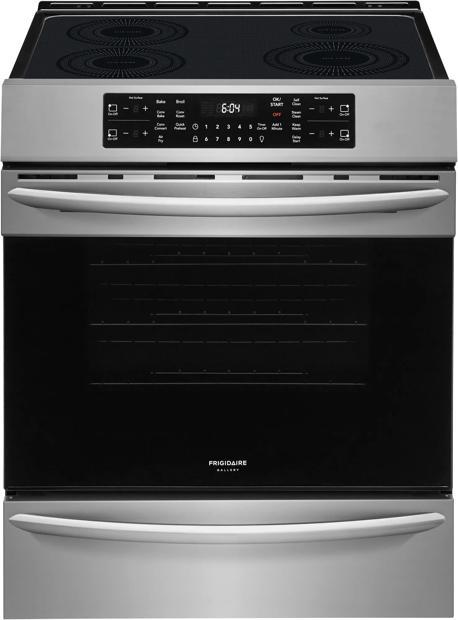 Frigidaire Gallery 30'' Front Control Induction Range with Air Fry