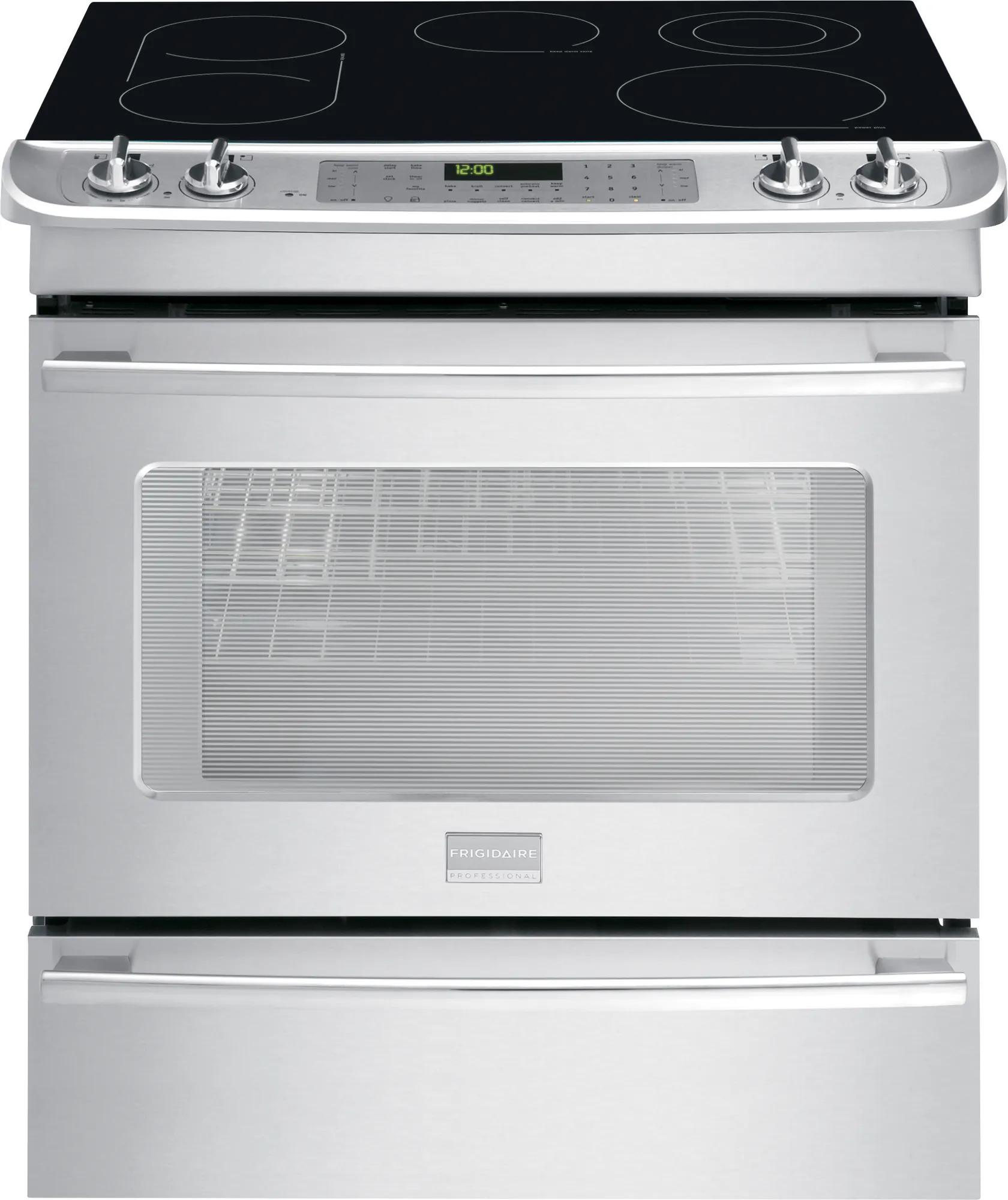 30" Slide-In Electric Range