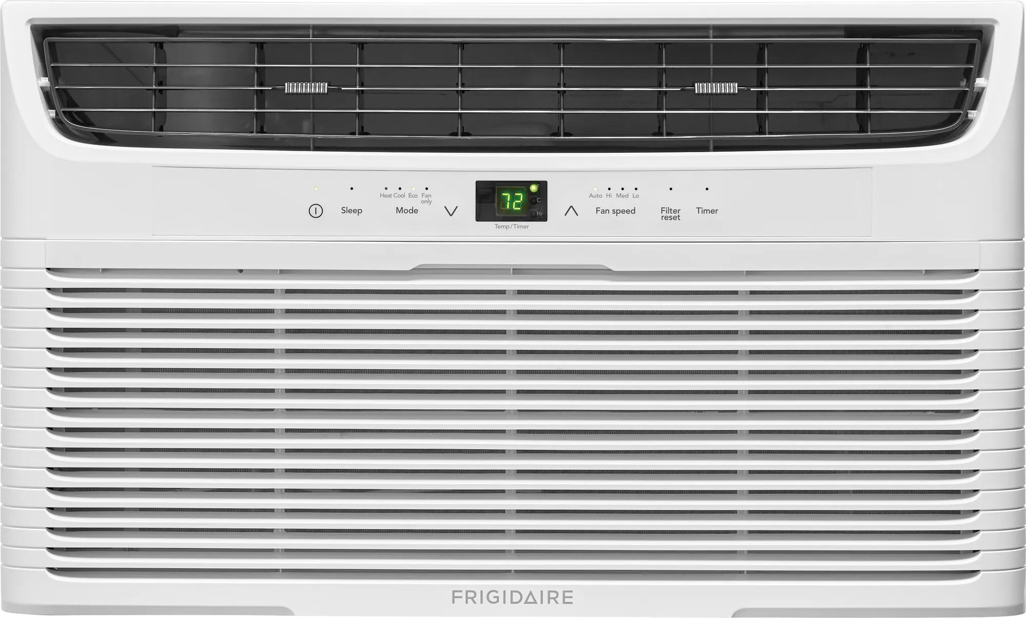 8,000 BTU Built-In Room Air Conditioner with Supplemental Heating - 115V/60Hz