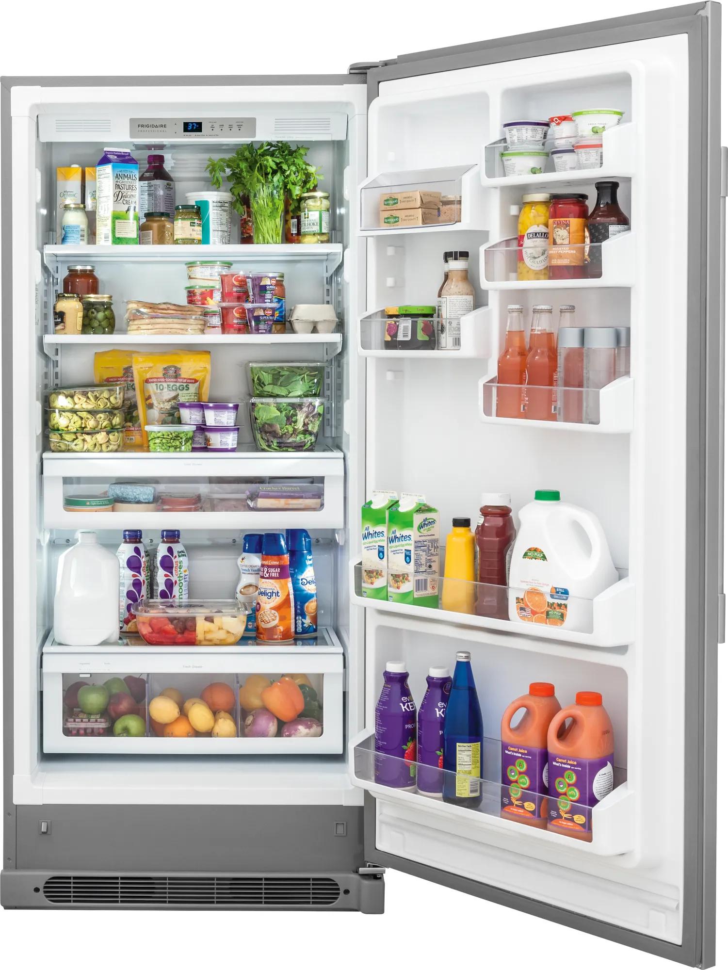 19 Cu. Ft. Single-Door Refrigerator Stainless Steel-FPRU19F8RF ...