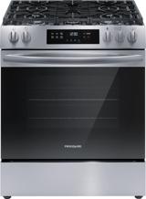 30" Gas Range with Steam Clean