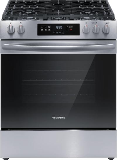 30" Gas Range with Steam Clean
