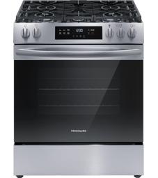 Frigidaire Cuisinière à gaz à commande frontale de 30 po avec ébullition rapide