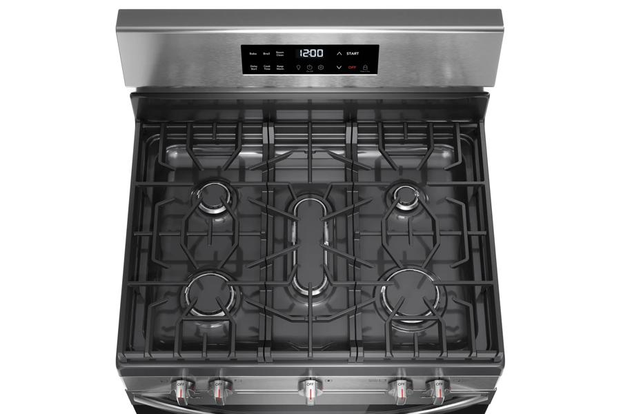 Five Burner Cooktop
