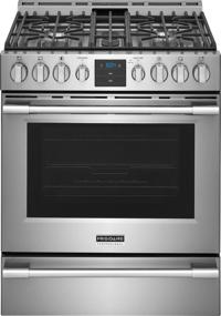 30" Front Control Gas Range with Air Fry