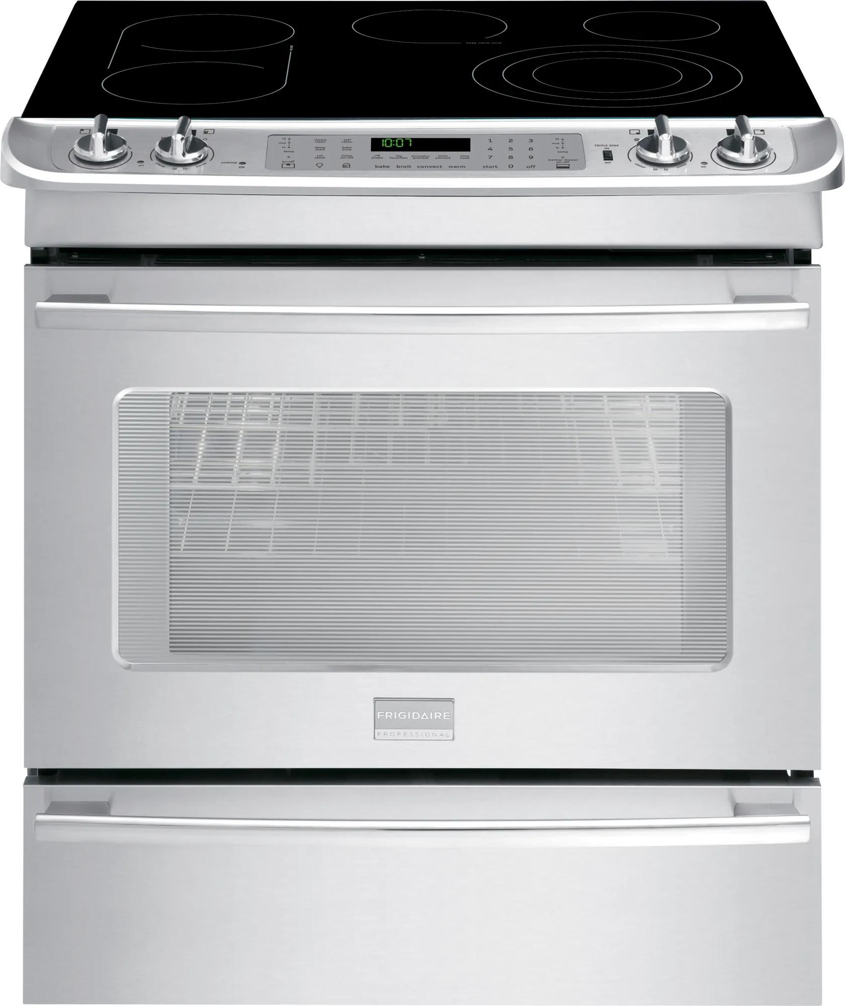30" Slide-In Electric Range