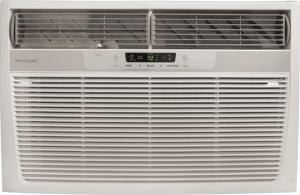25,000 BTU Window-Mounted Room Air Conditioner with Supplemental Heat