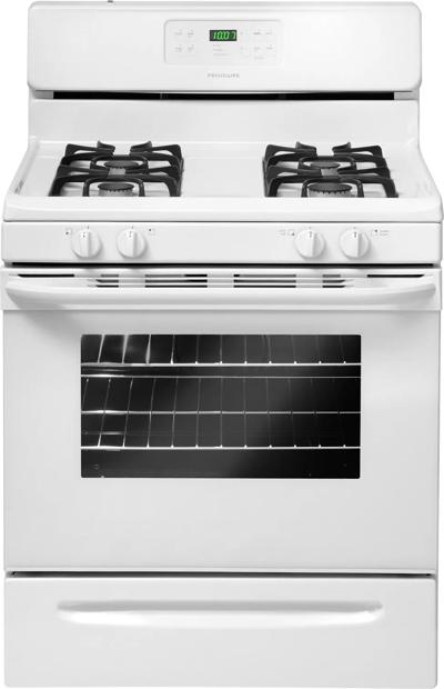 30" Freestanding Gas Range White-CFGF3023LW