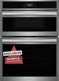 30" Electric Wall Oven and Microwave Combination with 15+ Ways To Cook, Includes Free Air Fry Tray