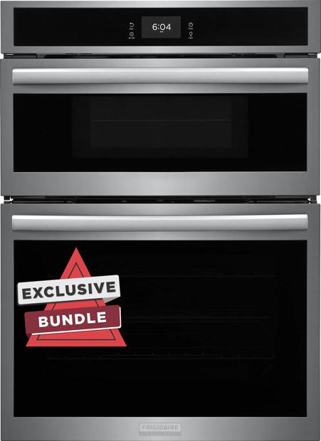 30" Electric Wall Oven and Microwave Combination with 15+ Ways To Cook, Includes Free Air Fry Tray - GCWM3067AF-A1