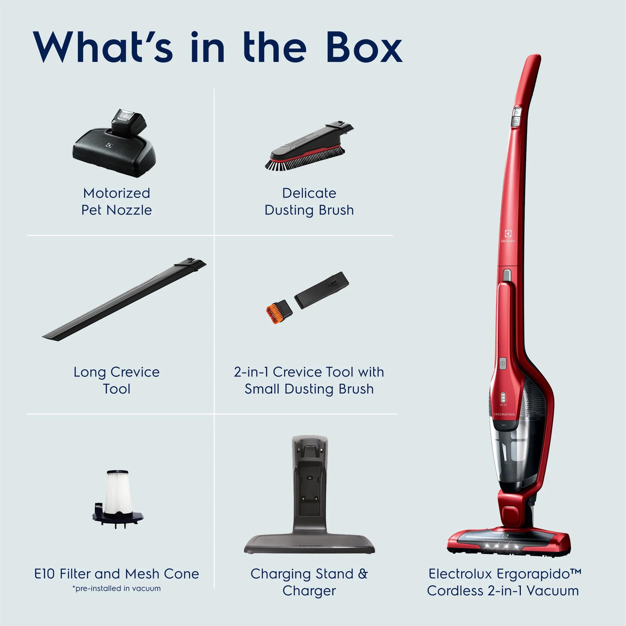Ergorapido™ Pet Vacuum | Cordless Stick Vacuums | Electrolux