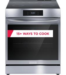 Frigidaire Gallery  30'' Front Control Induction Range with Total Convection