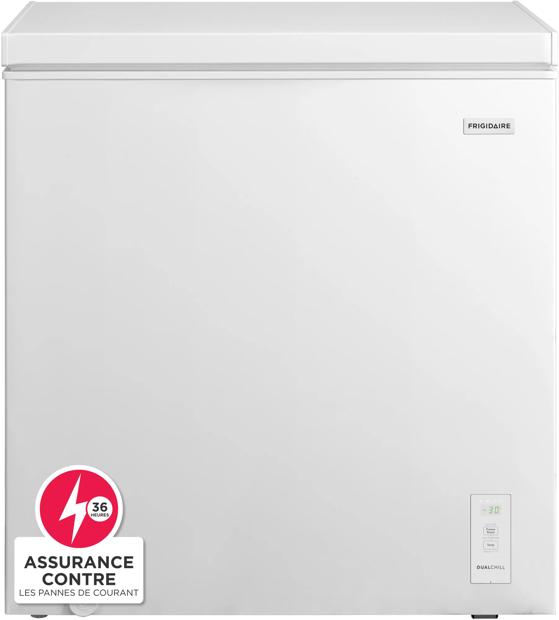 Congélateur horizontal de 7 pi³ prêt pour le garage Blanc-FFCS0762AW
