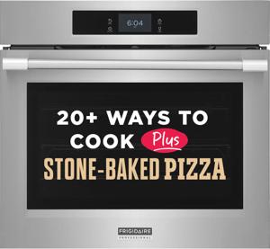 30" Single Wall Oven with Stone-Baked Pizza Mode