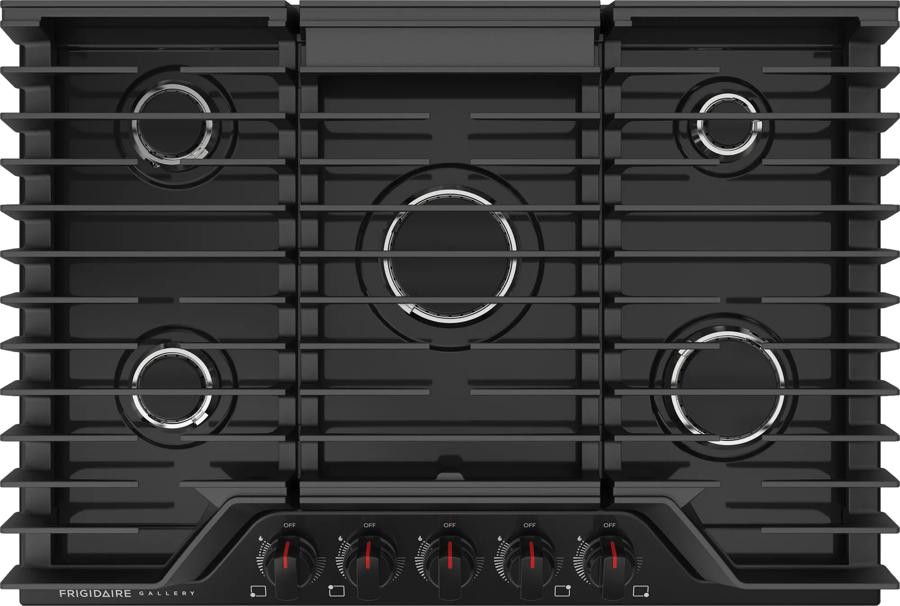 Five Burner Cooktop