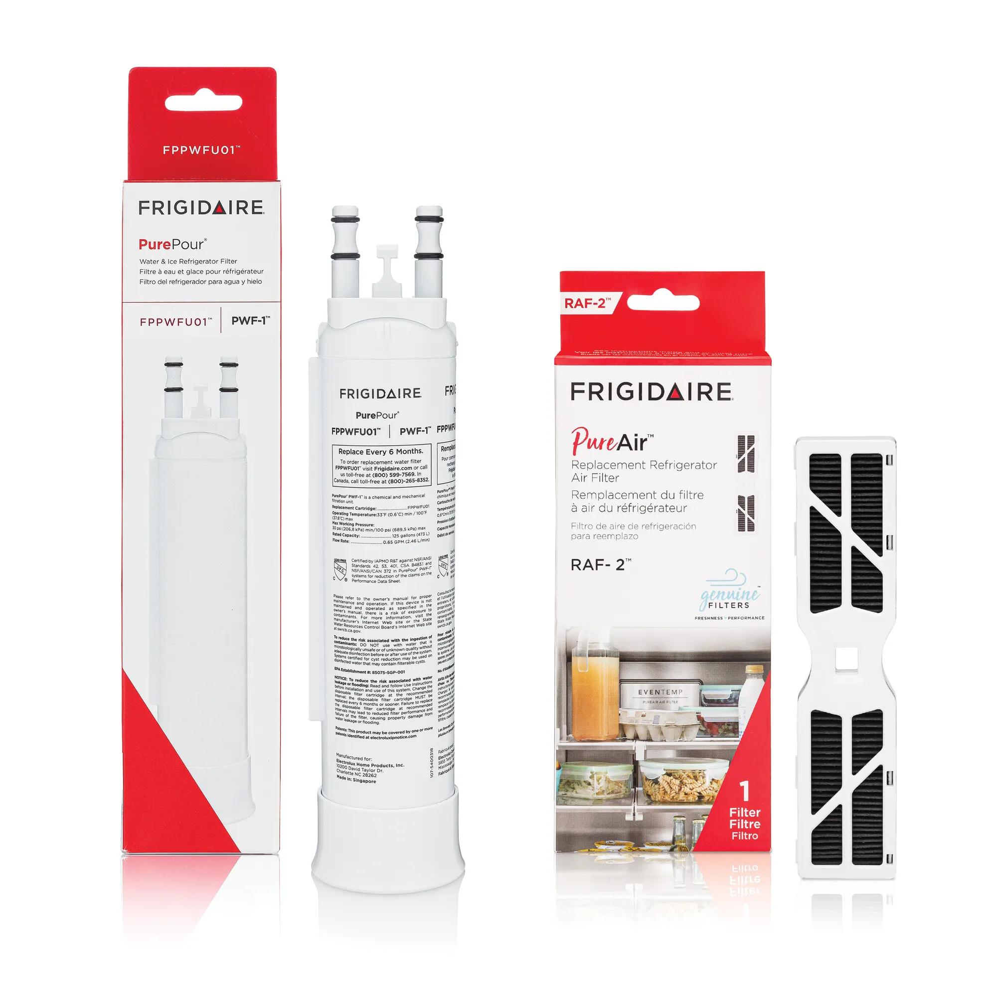FPPWFU01 and FRGPAAF2 Water and Air Filter Combo Kit