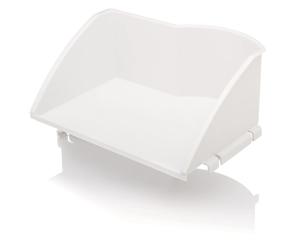 White Ice Cream Shelf