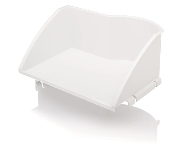 White Ice Cream Shelf