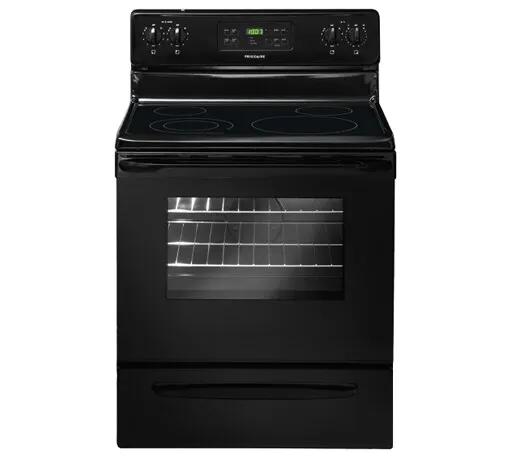 30" Freestanding Electric Range Black-CFEF3018LB