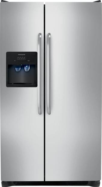 25.5 Cu. Ft. Side-by-Side Refrigerator Stainless Steel-FFSS2614QS
