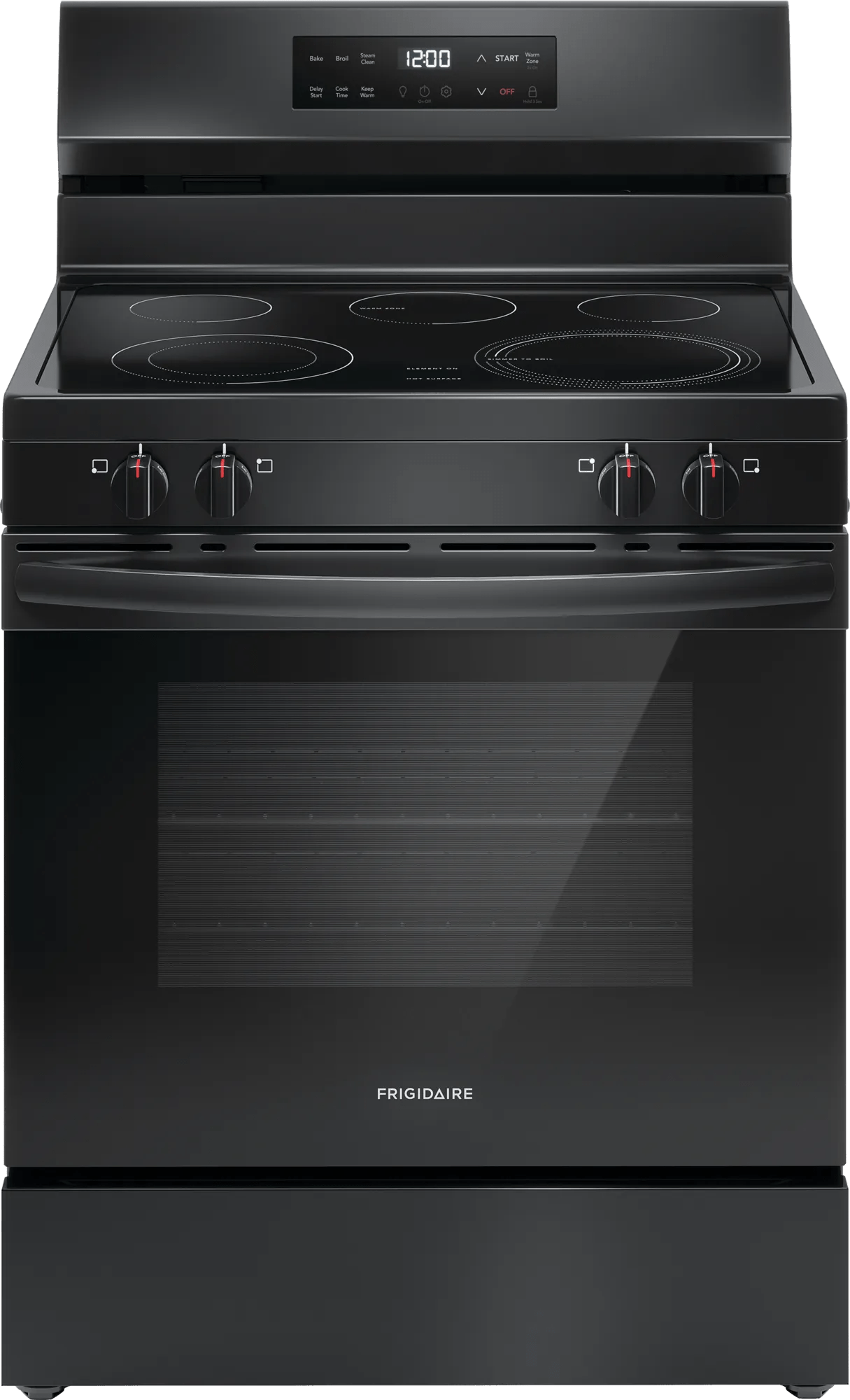 30" Electric Range with Steam Clean