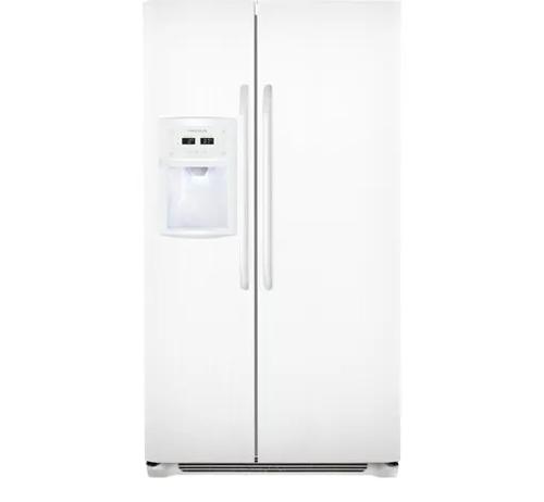 22.2 Cu. Ft. Counter-Depth Side-by-Side Refrigerator Pearl White