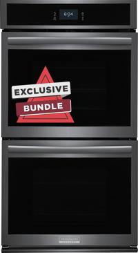 27" Double Electric Wall Oven with 15+ Ways To Cook, Includes Free Air Fry Tray