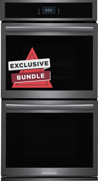 27" Double Electric Wall Oven with 15+ Ways To Cook, Includes Free Air Fry Tray - GCWD2767AD-A1