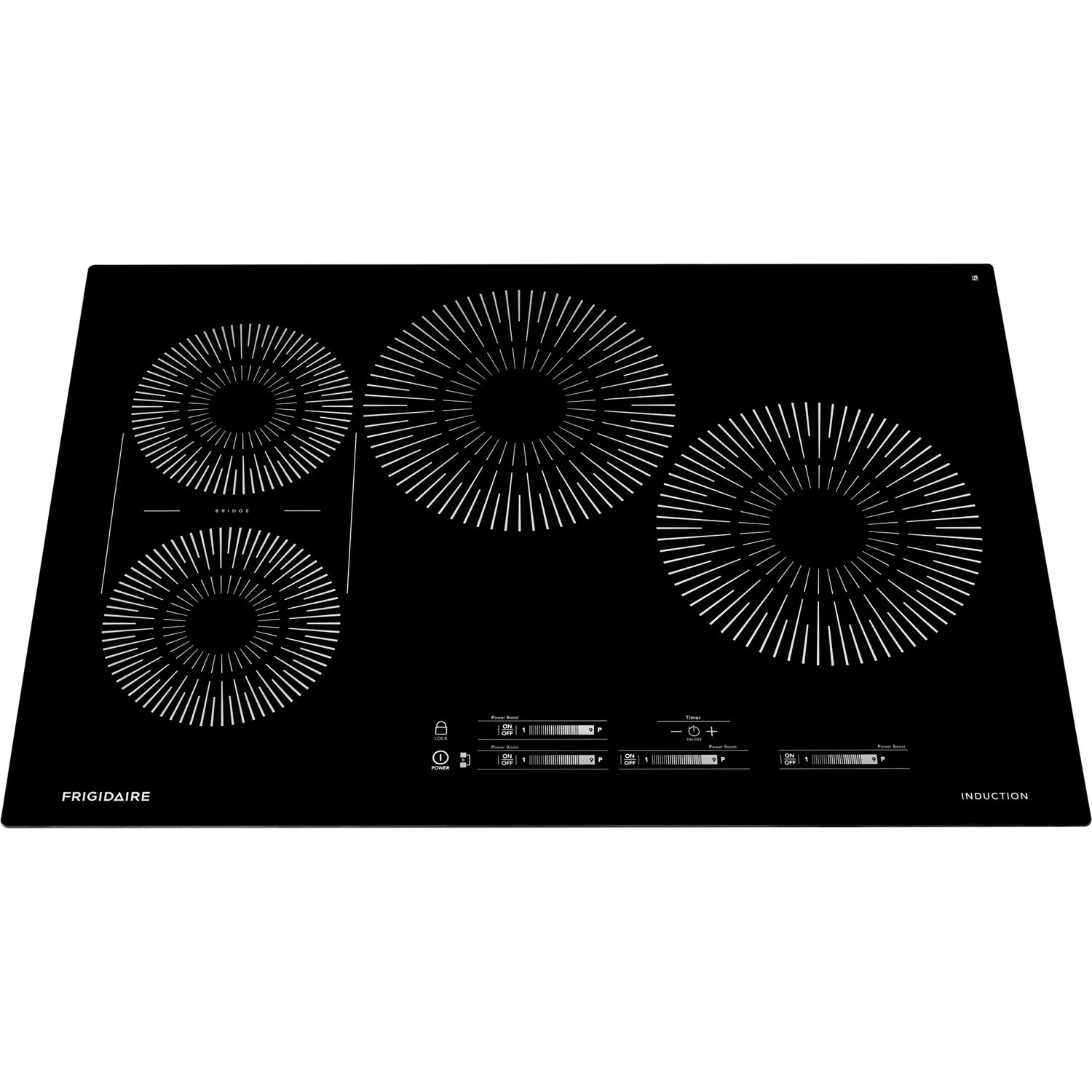 Frigidaire 4 Induction Burners and bridge Induction Cooktop