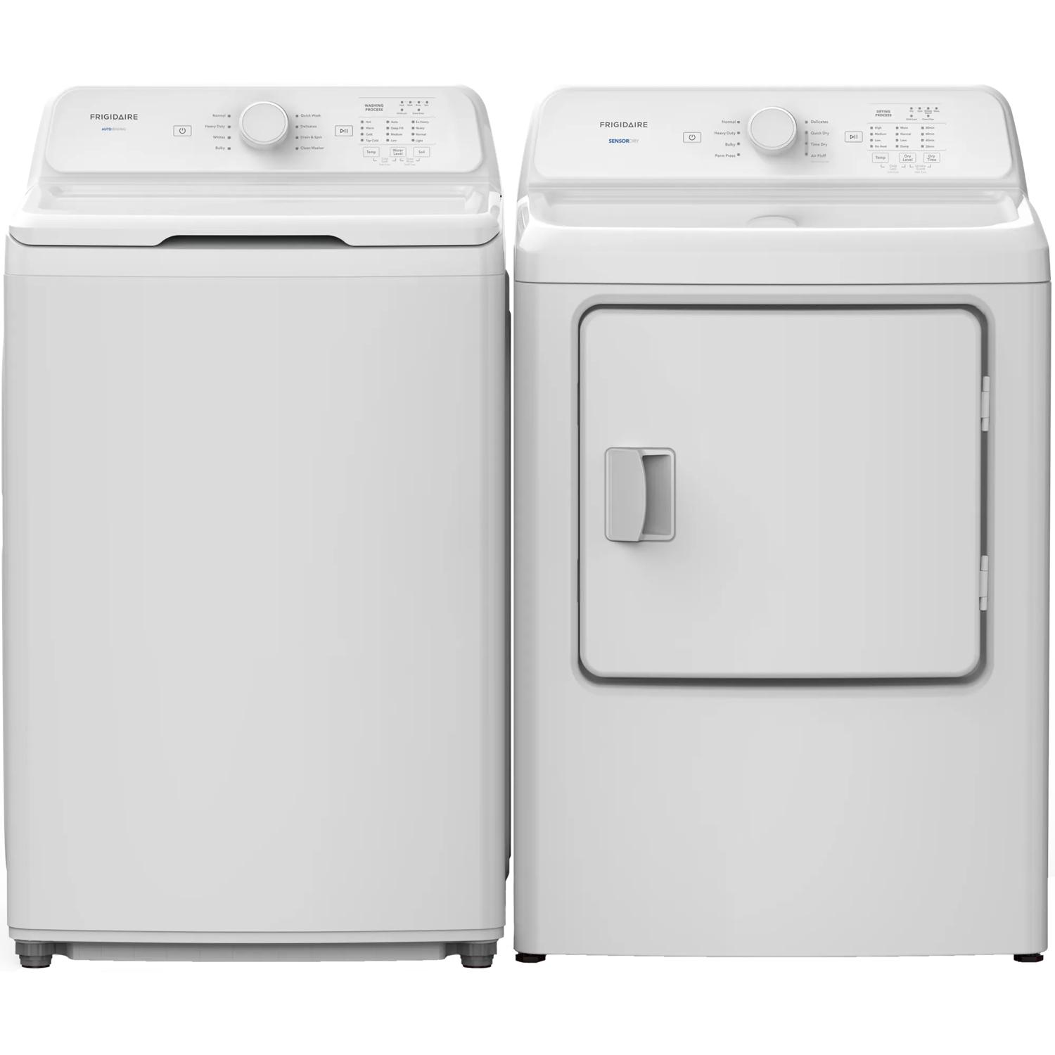 Frigidaire Top Load Washer Electric Dryer  Washer & Dryer Pair