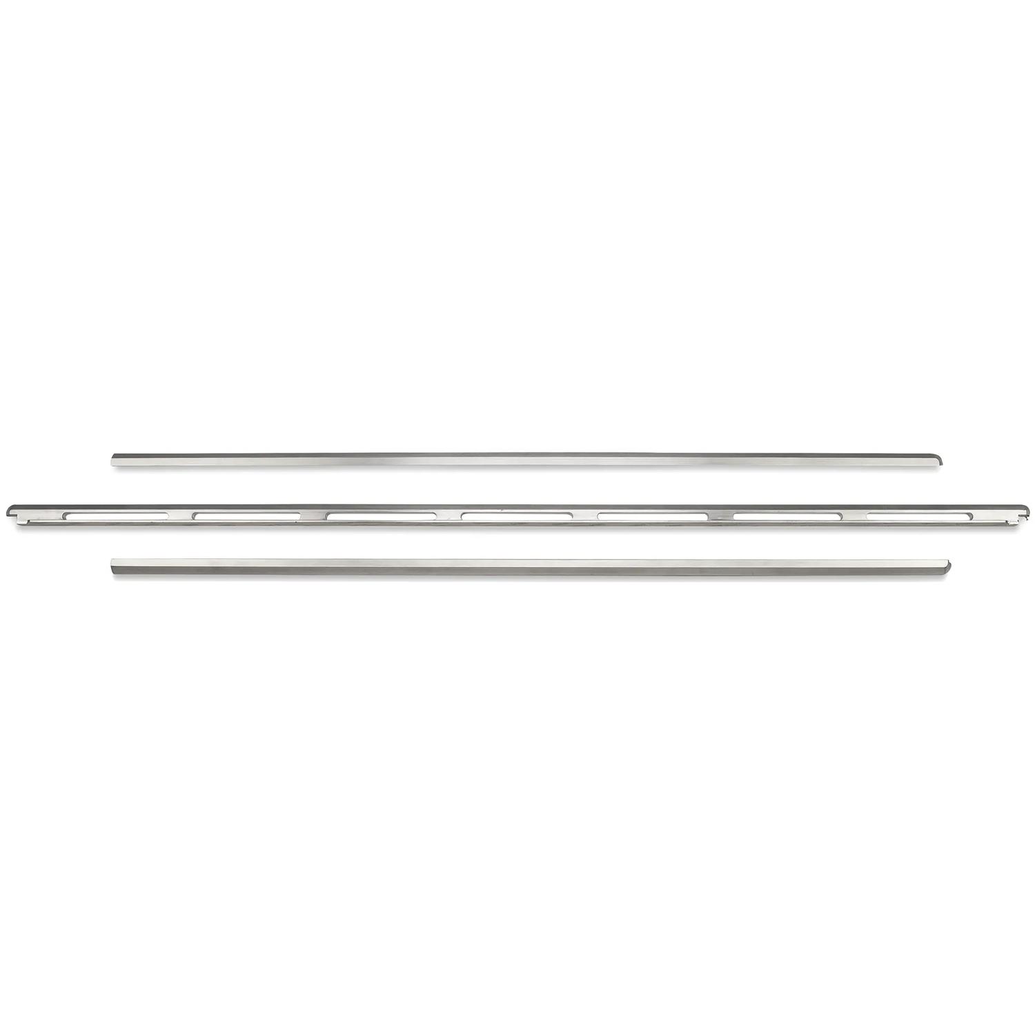 Frigidaire - Front Control Electric and Induction Range Stainless Steel 3-Piece Trim Kit
