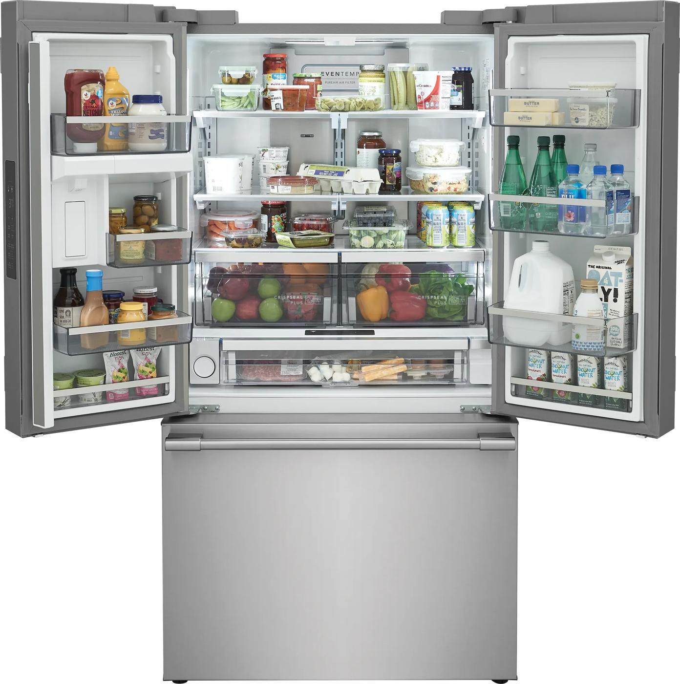23 Cu. Ft. Counter-Depth French Door Refrigerator Stainless Steel-PRFG2383AF