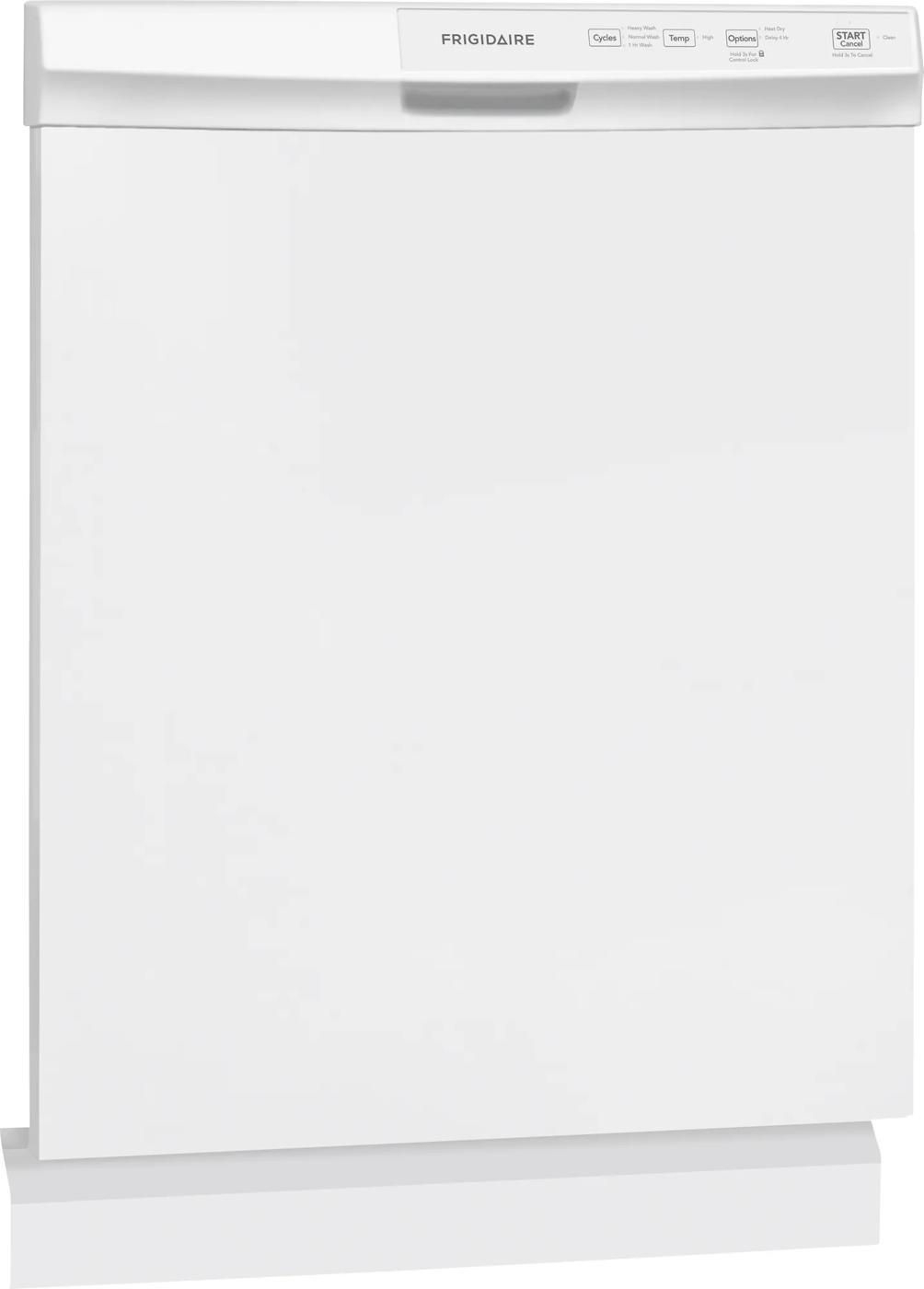 24" Built-In Dishwasher White-FFCD2413UW