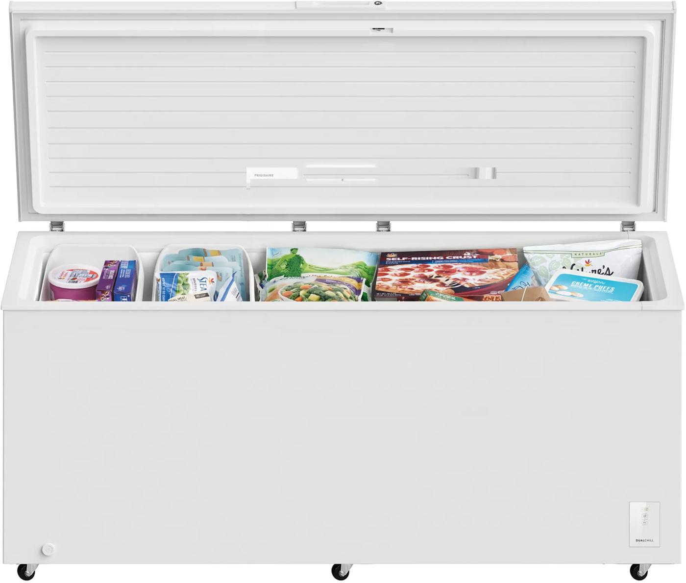 25 cu. ft. Garage Ready Chest Freezer White-FFCL2562AW