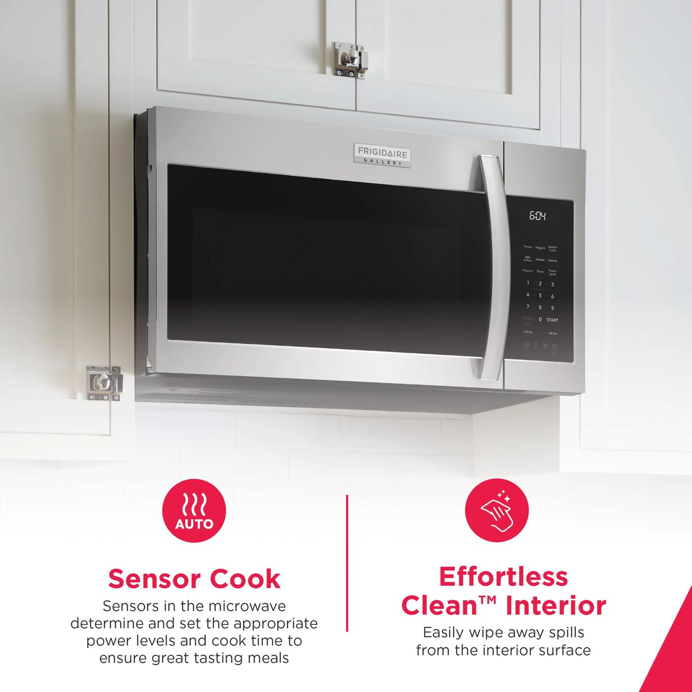 1.9 Cu. Ft. Over-The-Range Microwave with Sensor Cook Stainless Steel-GMOS1964AF