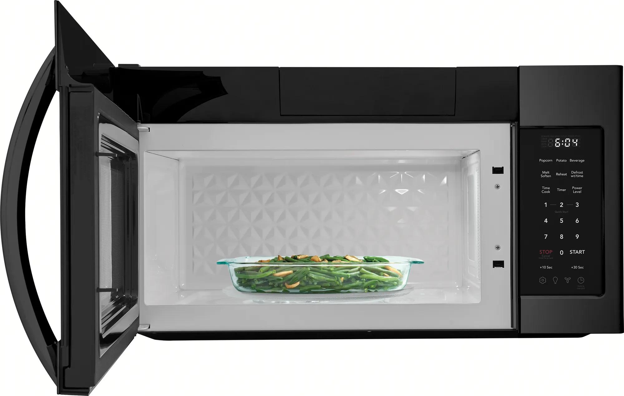 1.8 Cu. Ft. Over-The-Range Microwave Black Stainless Steel-FMOS1846BD