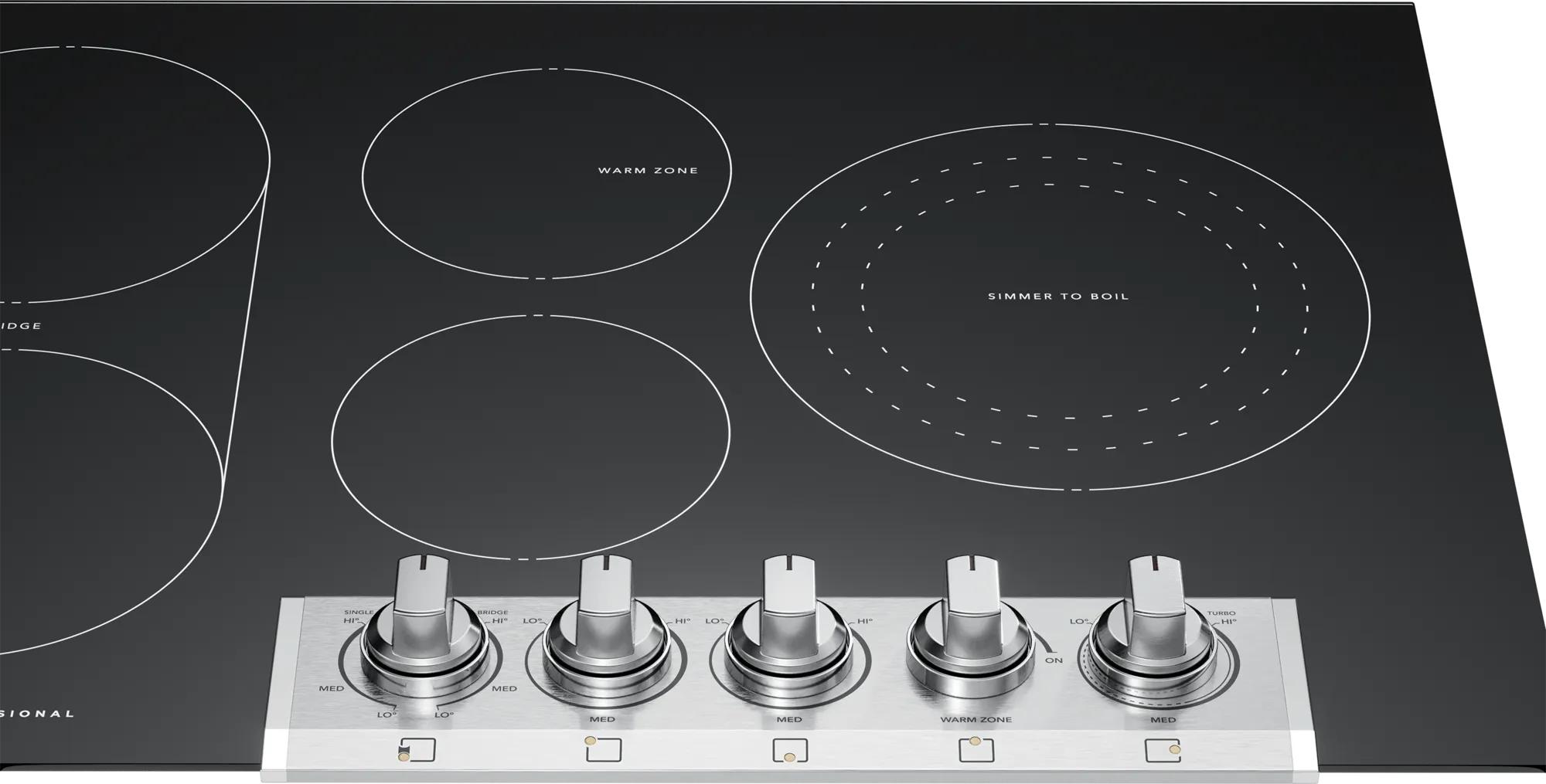 30" Electric Cooktop Stainless Steel-PCCE3080AF