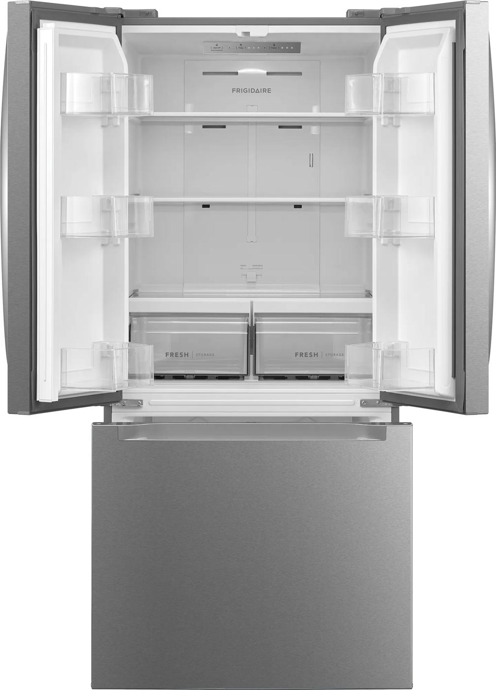 19 Cu. Ft. Standard-Depth French Door Refrigerator Stainless Steel-FRFN1801AF
