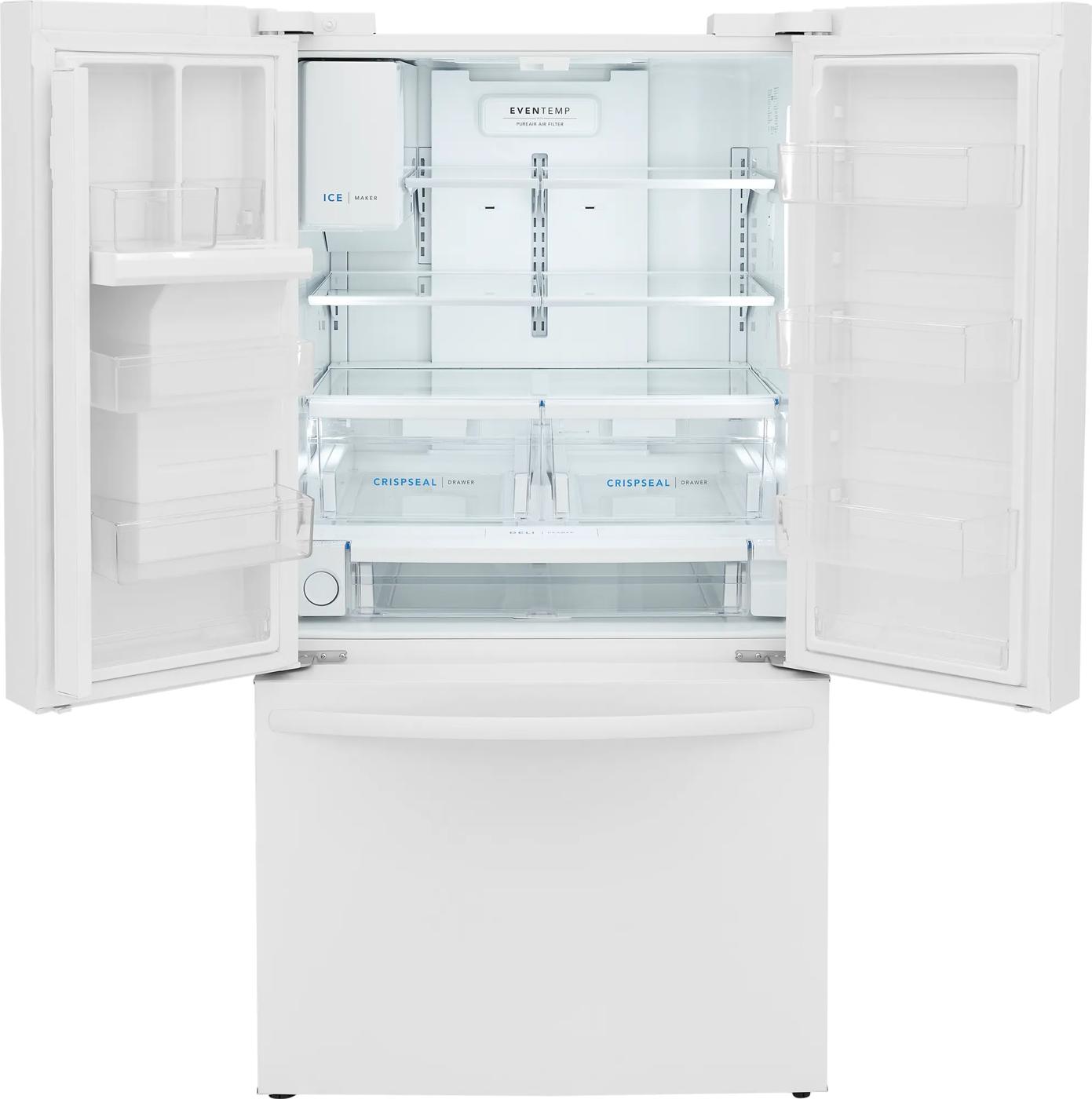 28 Cu. Ft. Standard-Depth French Door Refrigerator White-FRFS2823AW