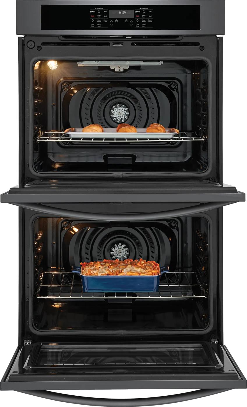 30" Double Wall Oven Black Stainless Steel-FCWD3030AD
