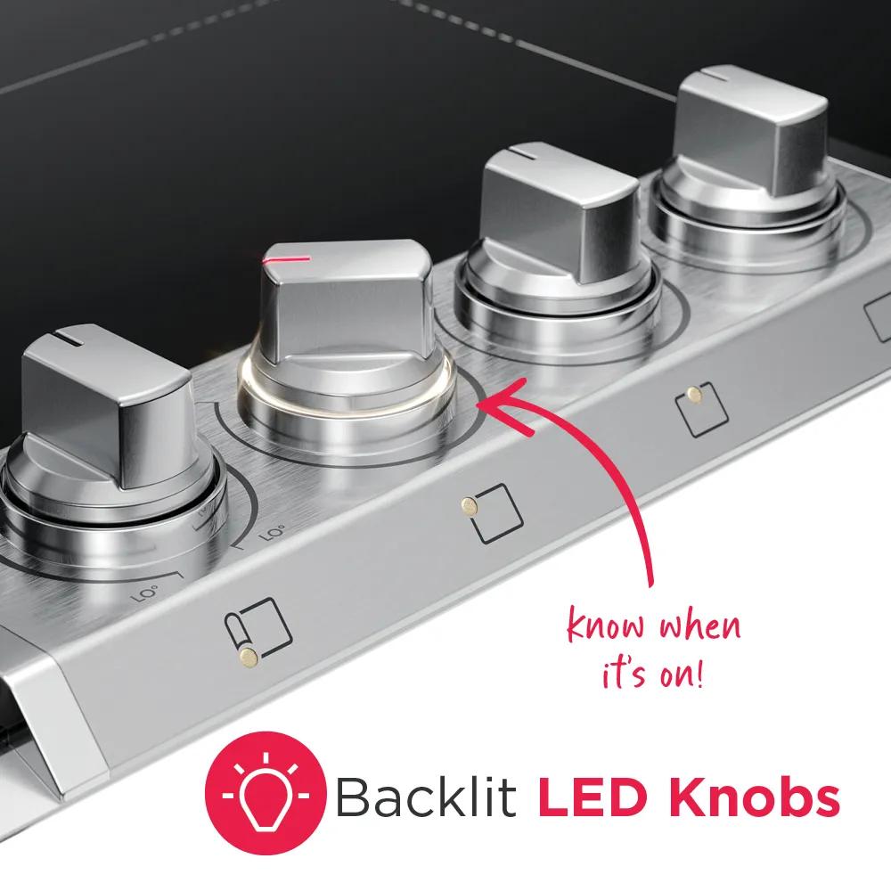 30" Induction Cooktop Stainless Steel-PCCI3080AF