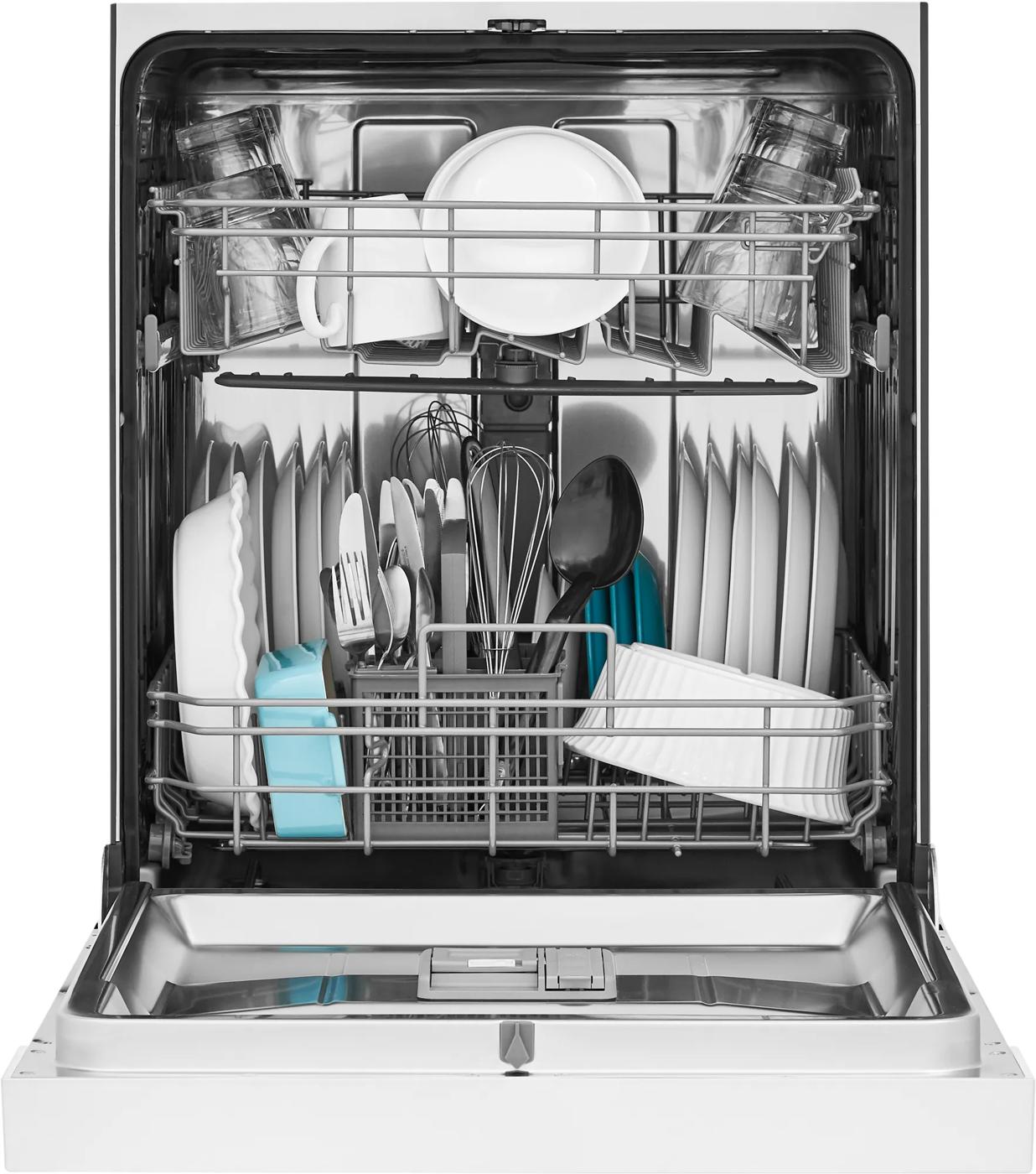 24" Built-In Dishwasher White-FFBD2420UW