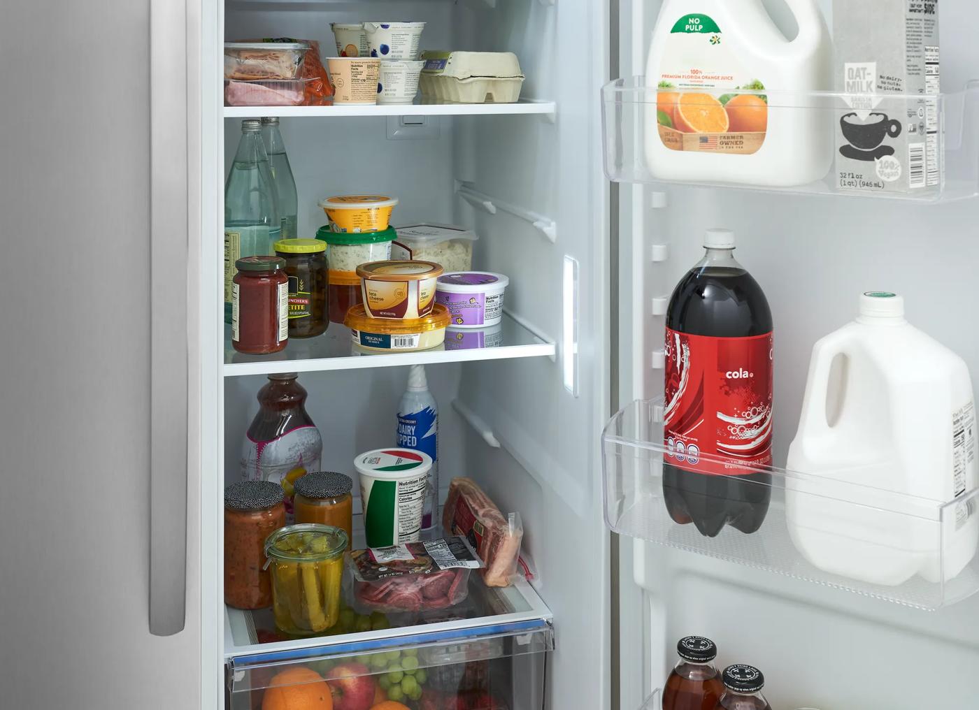 Réfrigérateur côte à côte de 36 pouces à profondeur standard de 26 pi³   Acier inoxydable-FRSN2610AF