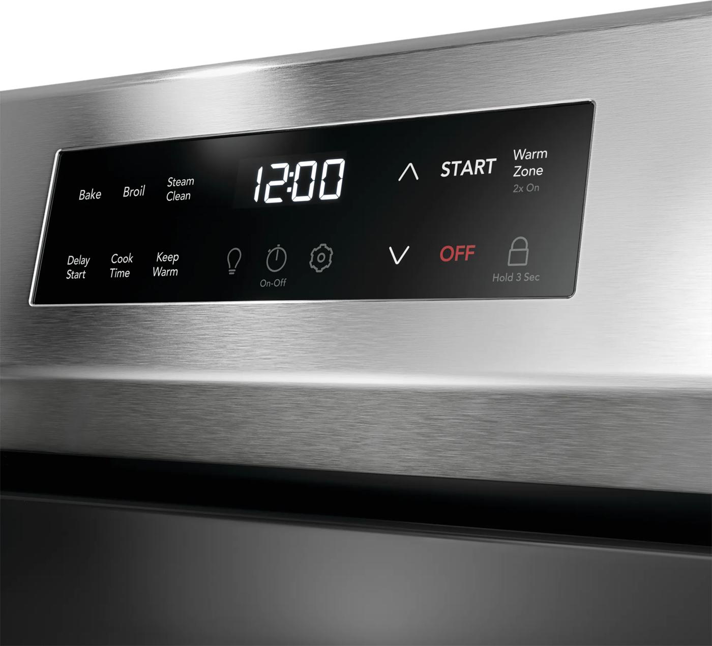 Cuisinière électrique de 30 po avec la cuisinière EvenTempMC Acier inoxydable-FCRE306CAS