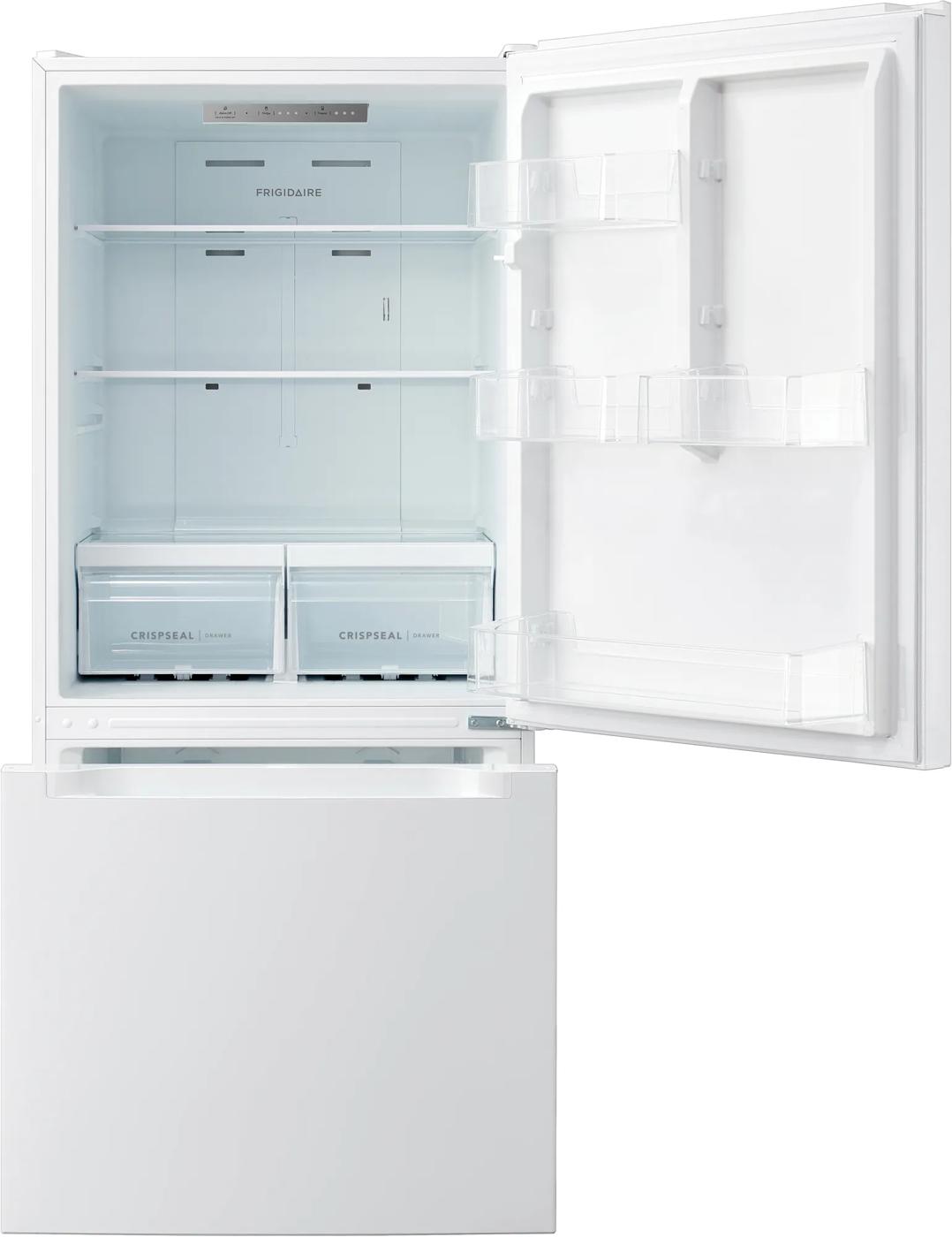 Réfrigérateur avec congélateur inférieur de profondeur standard de 19 pi³ de Frigidaire Blanc-FRBE1925AW