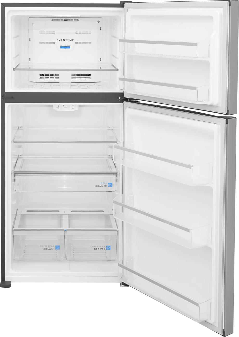 20 Cu. Ft. Garage Ready Top Freezer Refrigerator Stainless Steel-GRTE2055AF