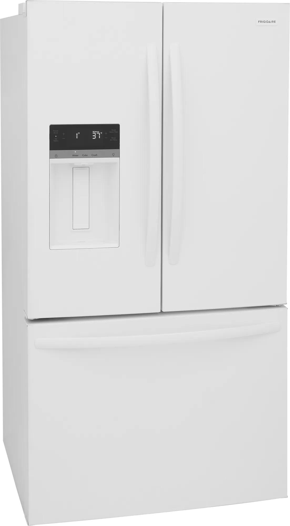 28 Cu. Ft. Standard-Depth French Door Refrigerator White-FRFS2823AW