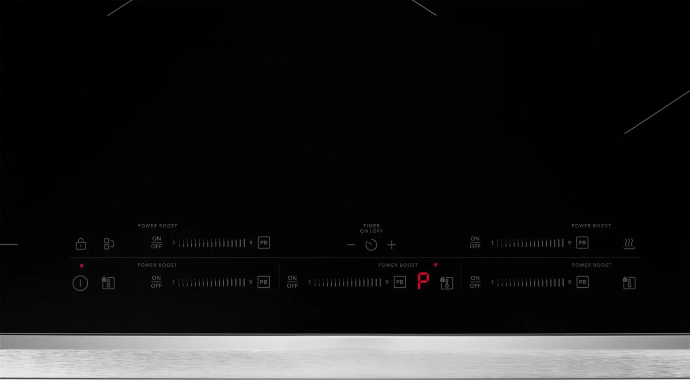 Surface de cuisson par induction de 36 po avec MatteGuard🅪  Acier inoxydable-GCCI3670BM